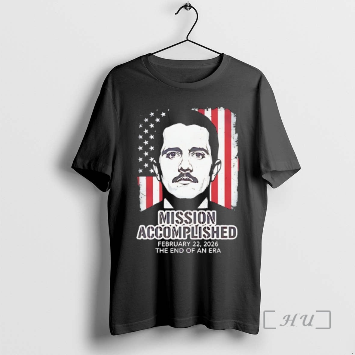 Officials Mission Accomplished Feb 22 2026 El Mencho Flag Usa The End Of An Era T-Shirts, Hoodie, Sweatshirt
