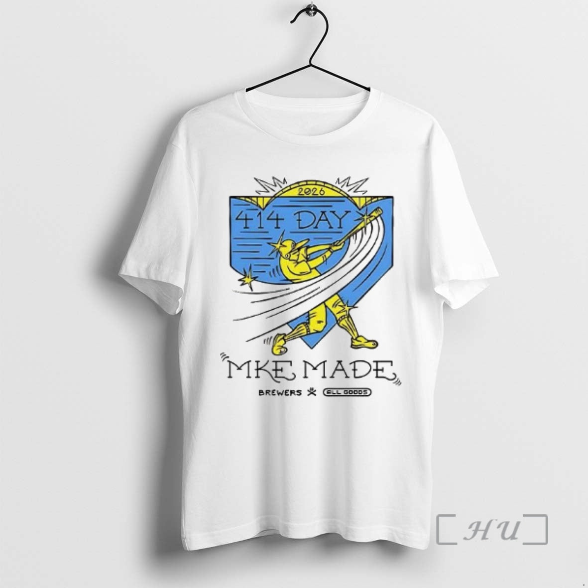 Officials Mke Made 414 Day 2026 Woman T-Shirts, Hoodie, Sweatshirt | HypeDripTees.com