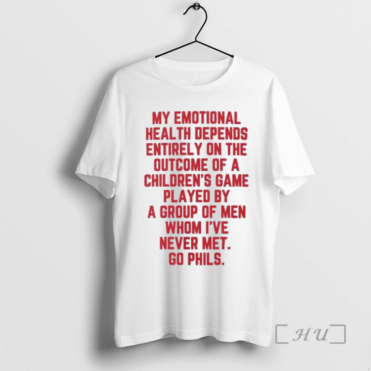 Officials My Emotional Health Depends On The Phils T-Shirts, Hoodie, Sweatshirt | HypeDripTees.com