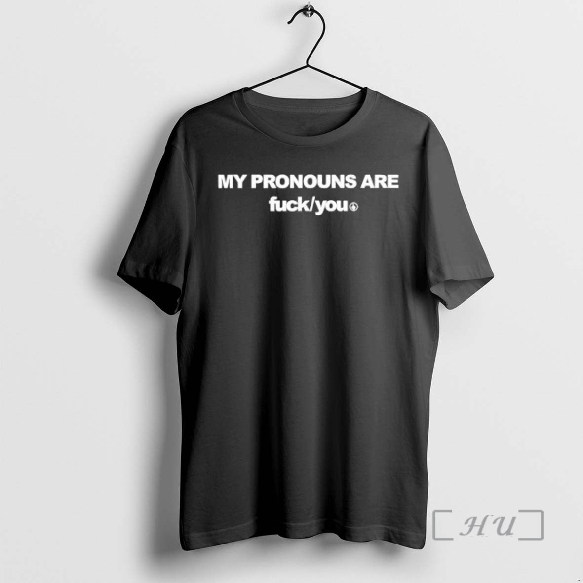 Officials My Pronouns Are Fuck You Text T-Shirts, Hoodie, Sweatshirt | HypeDripTees.com
