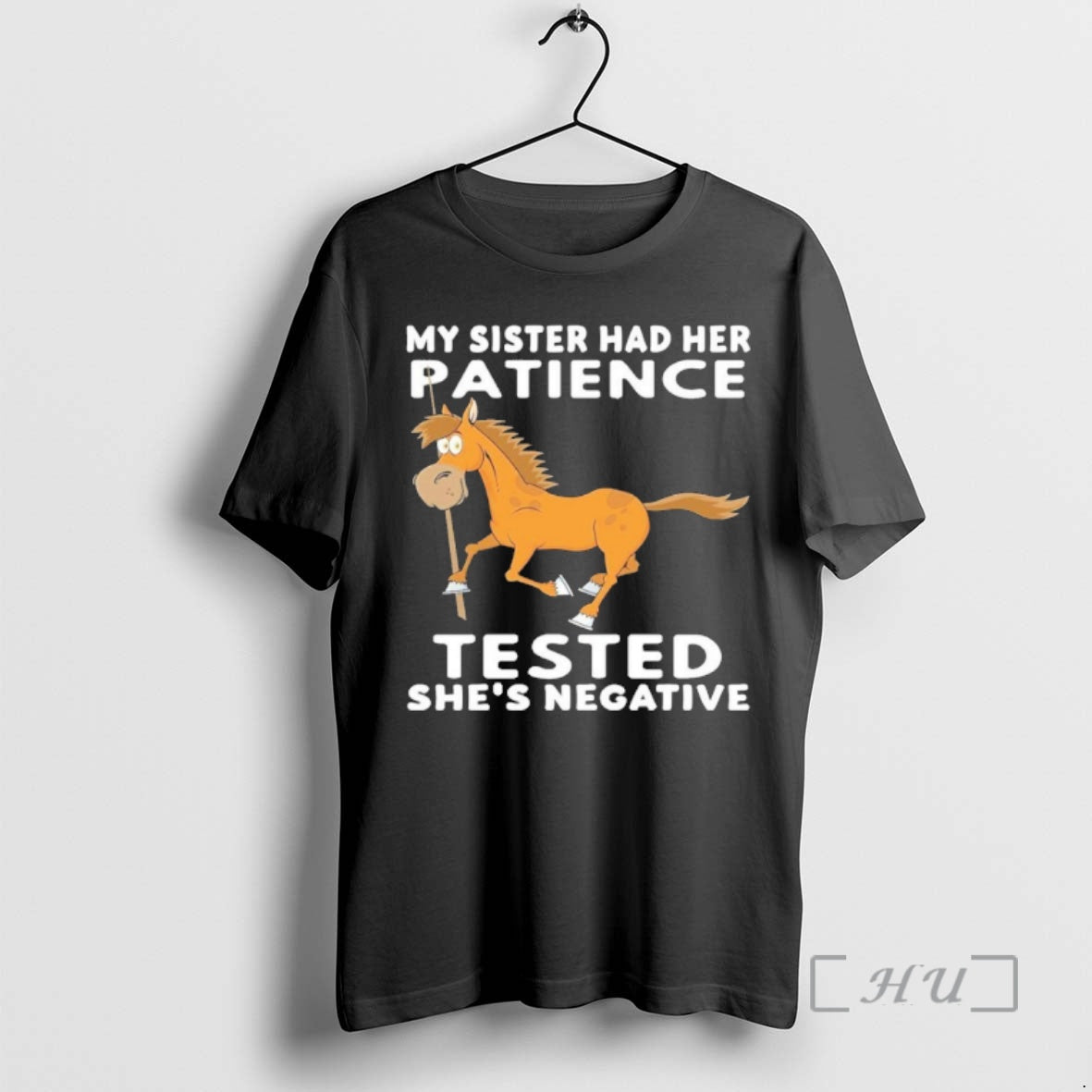Officials My Sister Had Her Patience Tested Shes Negative T-Shirts, Hoodie, Sweatshirt | HypeDripTees.com