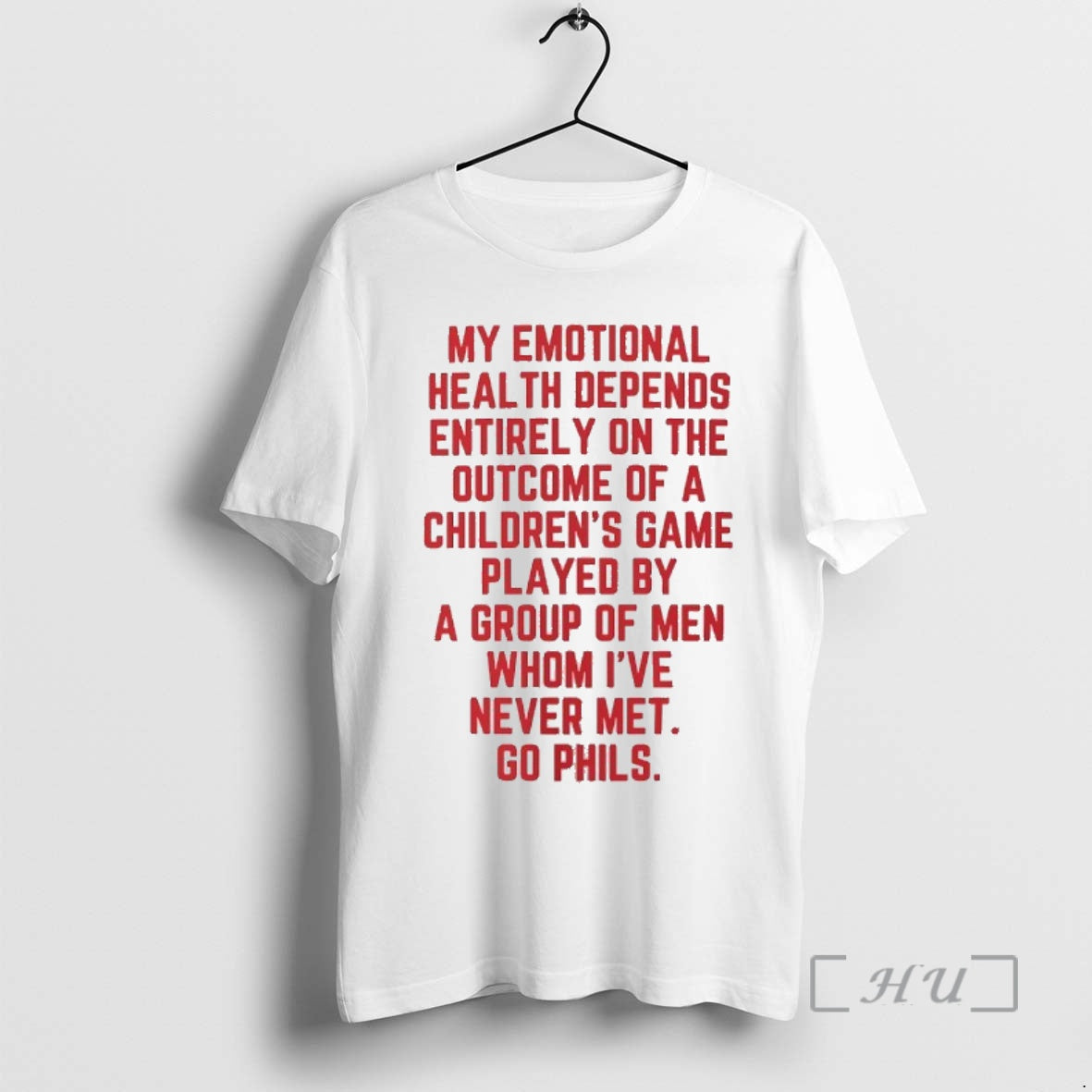 Officials My Emotional Health Depends On The Phils Philadelphia Phillies T-Shirts, Hoodie, Sweatshirt | HypeDripTees.com