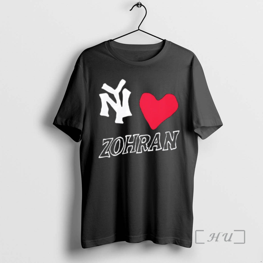 Officials Ny Loves Zohran Heart