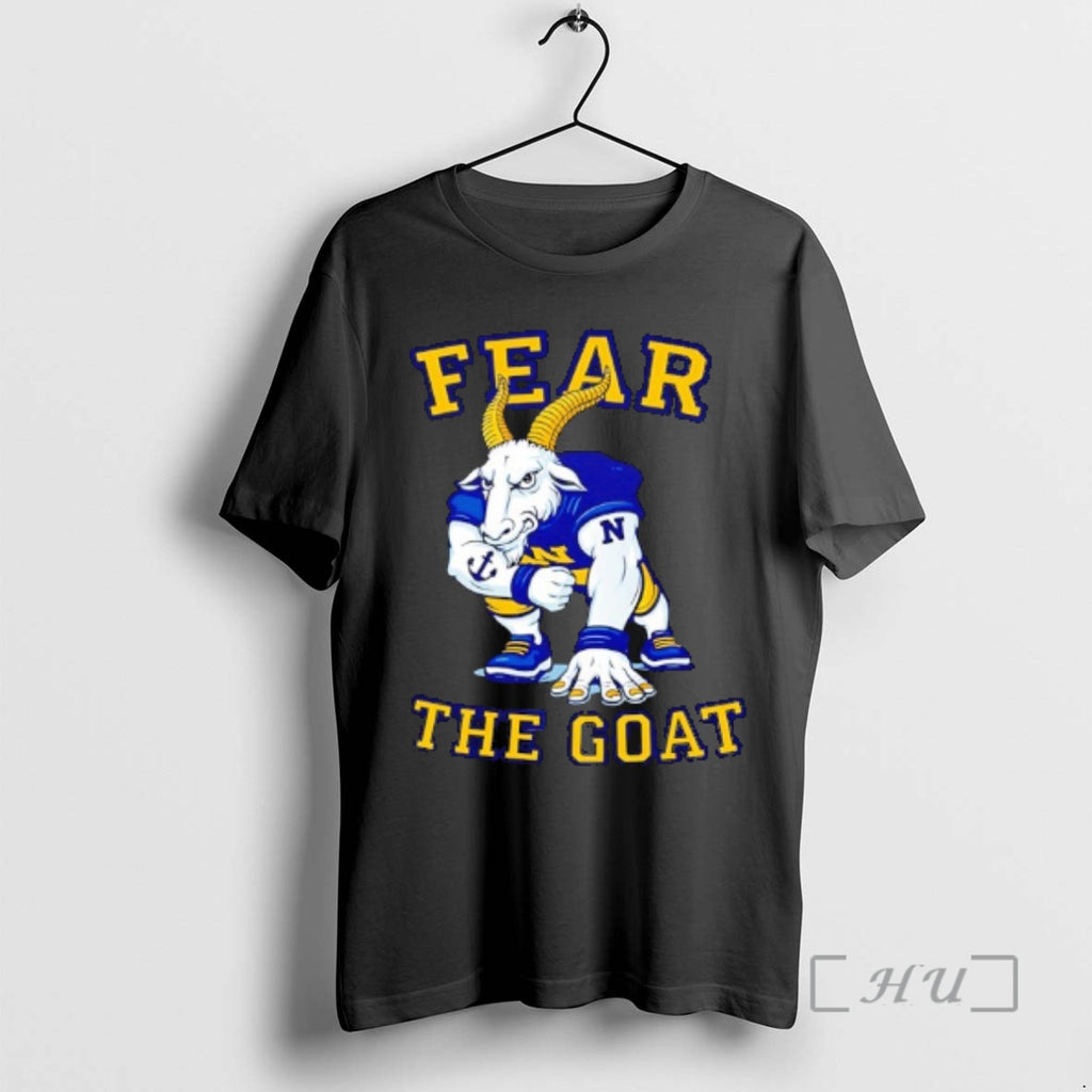 Officials Navy Midshipmen Football Mascot Fear The Goat Funny