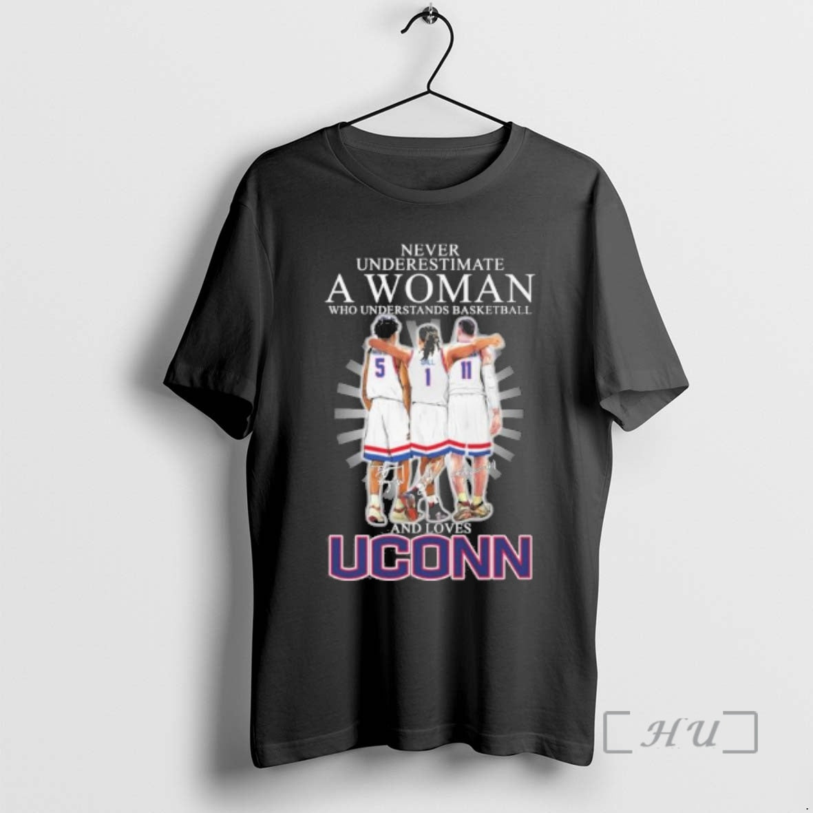 Officials Never Underestimate A Woman Who Understands Basketball And Loves Uconn Basketball 2026 Premium T-Shirts,...