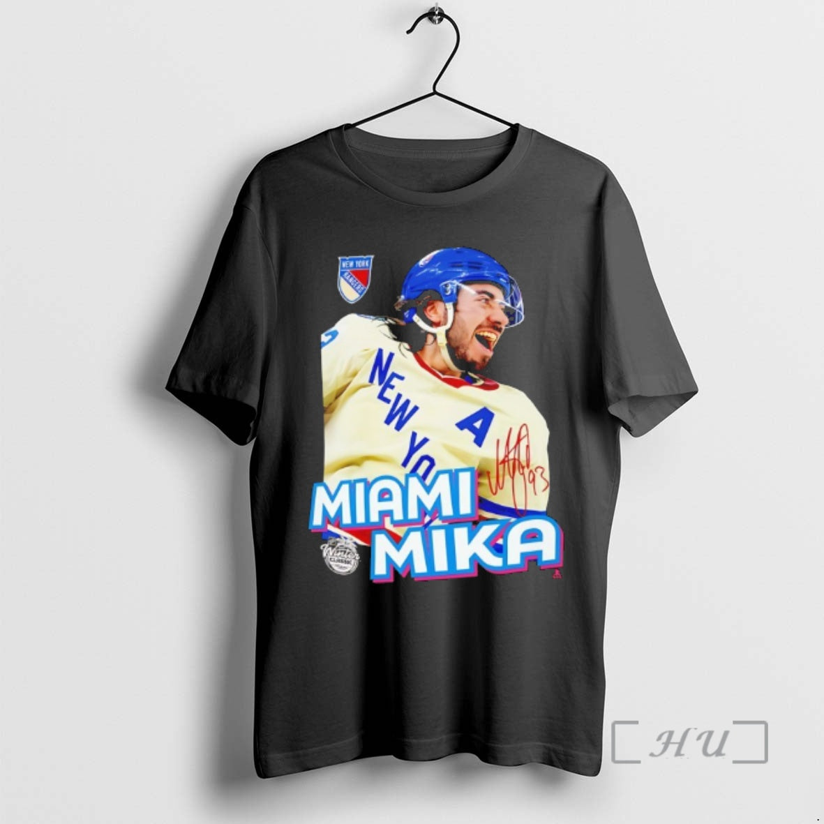 Officials New York Rangers Mika Zibanejad Miami Mika Signature T-Shirts, Hoodie, Sweatshirt | HypeDripTees.com