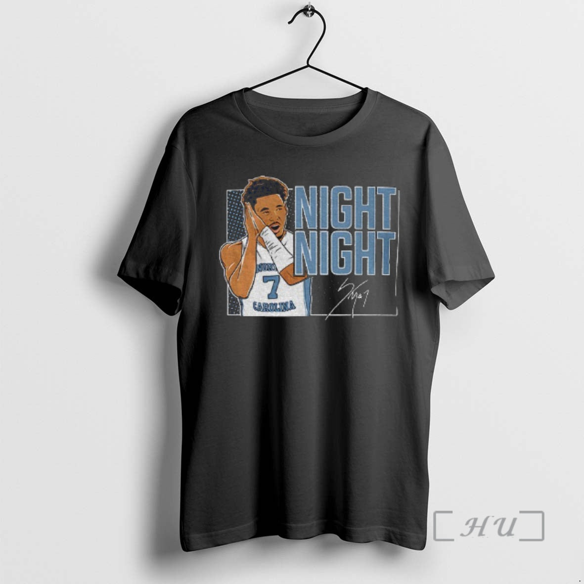 Officials Night Night Pose Seth Trimble North Carolina Basketball T-Shirts, Hoodie, Sweatshirt | HypeDripTees.com