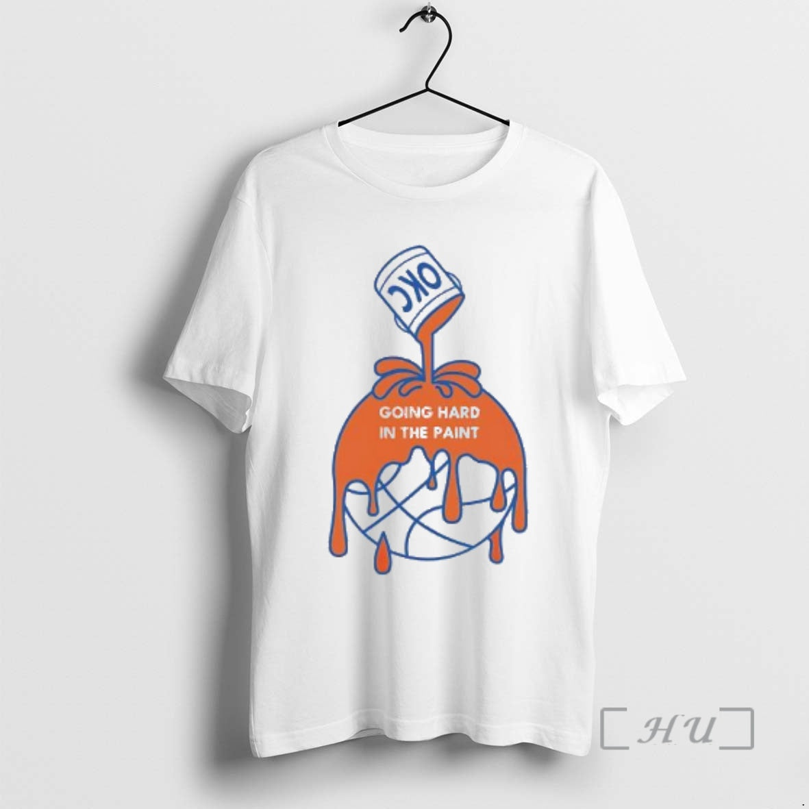 Officials Okc Thunder Going Hard In The Paint T-Shirts, Hoodie, Sweatshirt | HypeDripTees.com