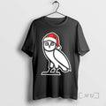 Officials Ovo Holiday Owl Santa Hat Graphic