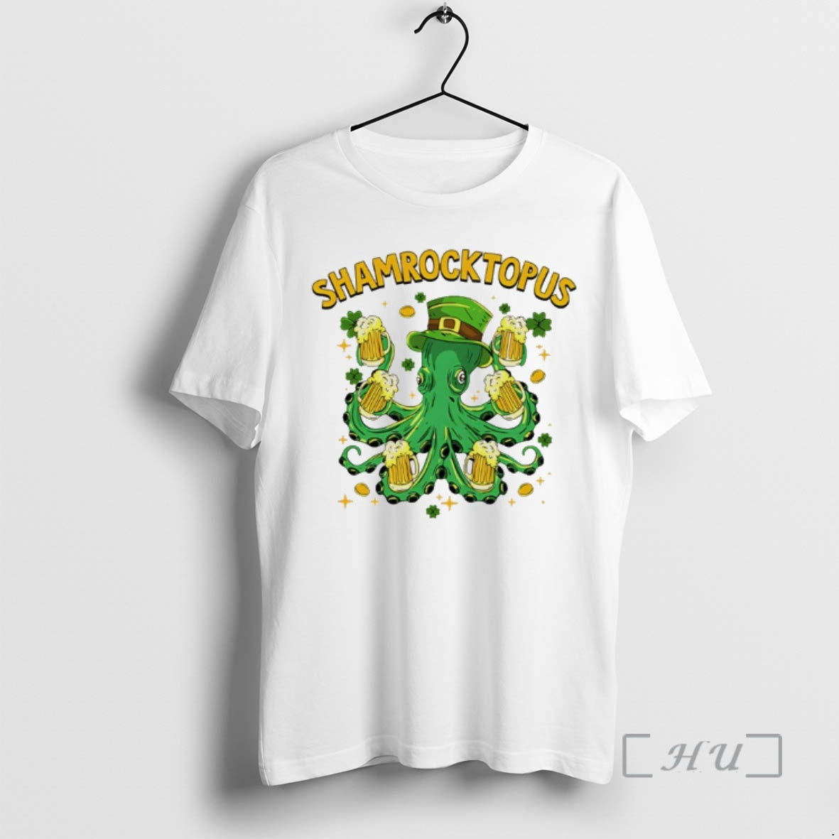 Officials Octopus With Beer Shamrocktopus St T-Shirts, Hoodie, Sweatshirt | HypeDripTees.com