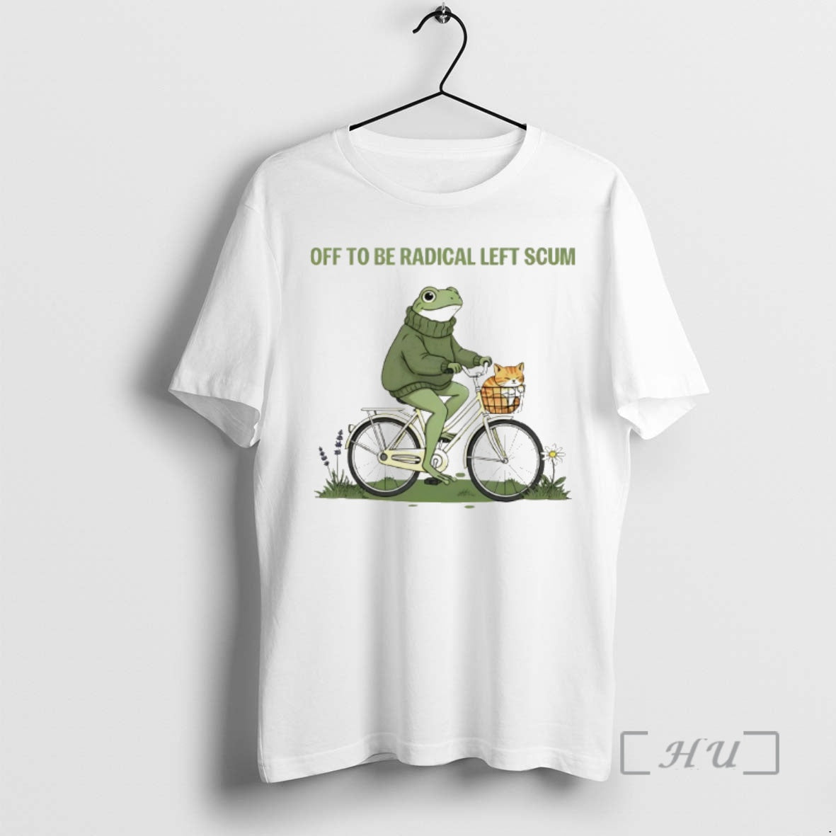 Officials Off To Be Radical Left Scum Frog Cat Resistance T-Shirts, Hoodie, Sweatshirt | HypeDripTees.com