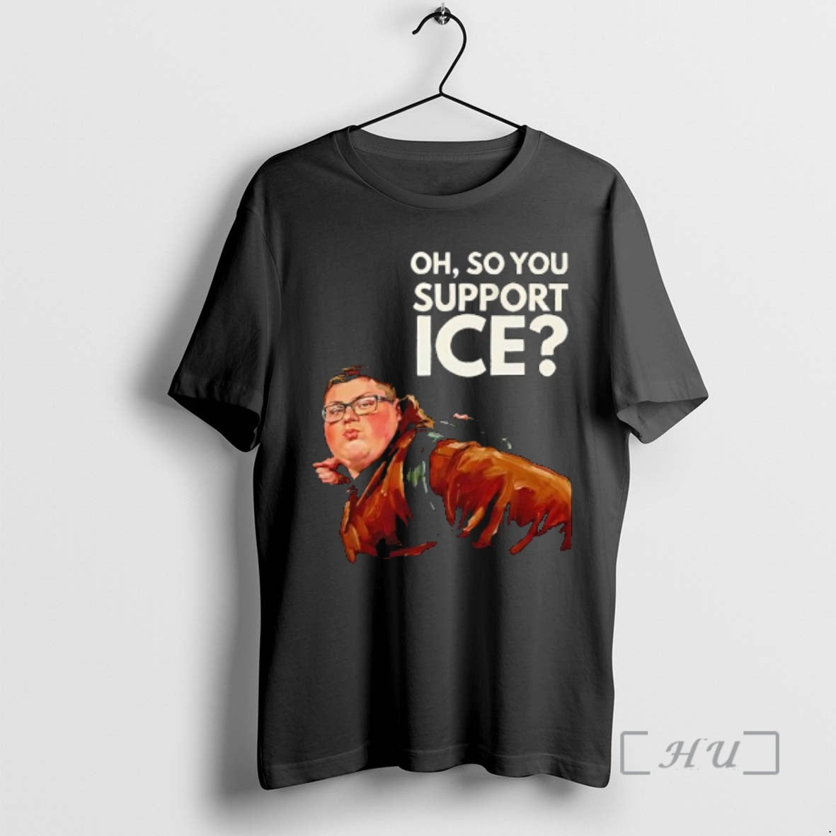 Officials Oh So You Support Ice Support Ice Anthony Edwards Funny Premium T Shirts Sweater Hoodie, Sweatshirt