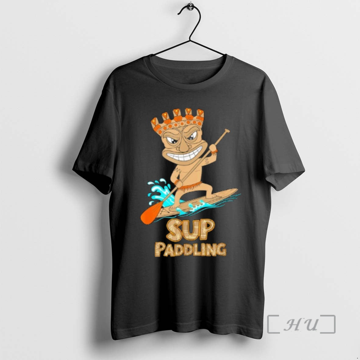 Officials Paddleboarding Hawaiian Funny Tiki Standup Paddling T-Shirts, Hoodie, Sweatshirt | HypeDripTees.com