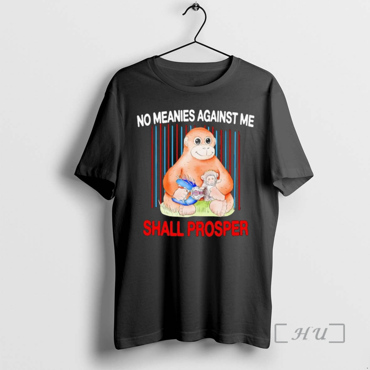 Officials Panchi Kun Punch Monkey No Meanies Against Me Shall Prosper Vintage Premium T Shirts Hoodie, Sweatshirt