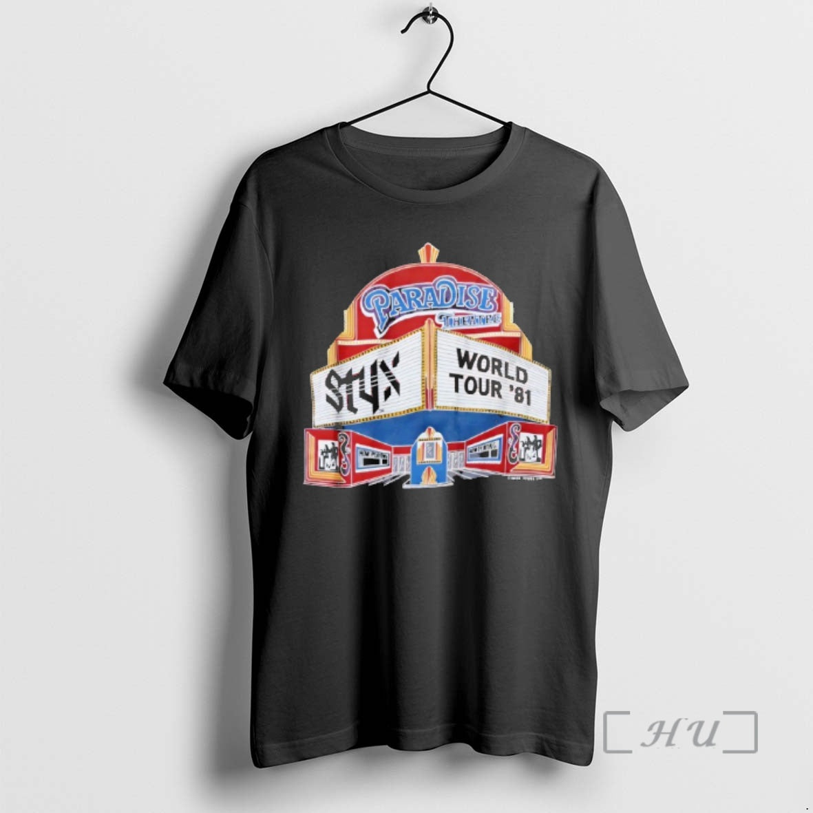 Officials Paradise Styx World Tour 81 T-Shirts, Hoodie, Sweatshirt | HypeDripTees.com