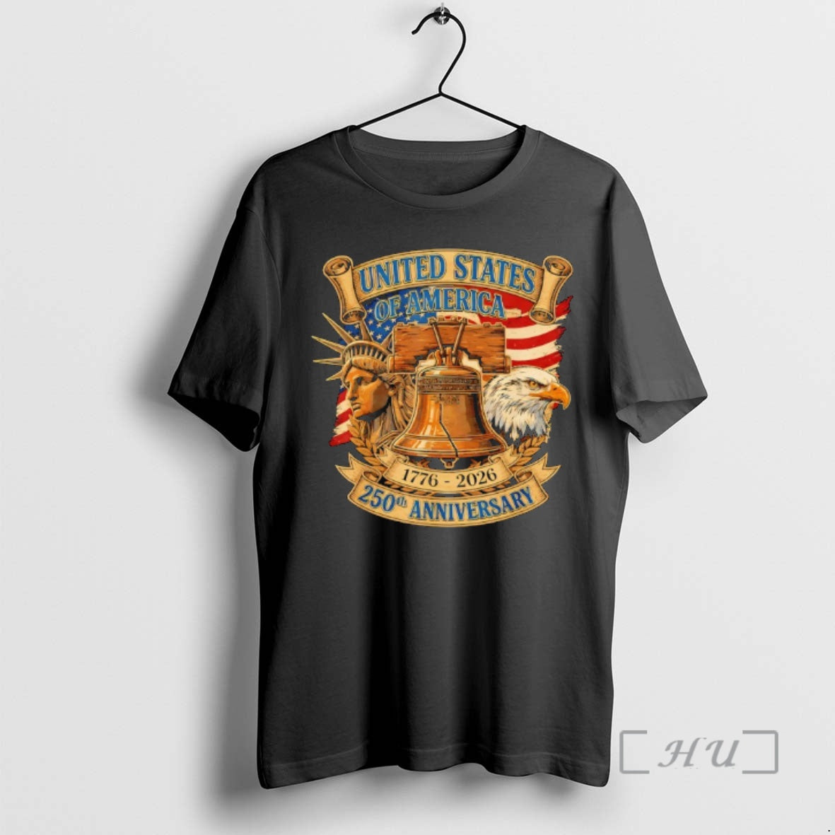 Officials Patriotic Eagle And Flag 250 Years American 4th Of July Premium T Shirts Sweater Hoodie, Sweatshirt