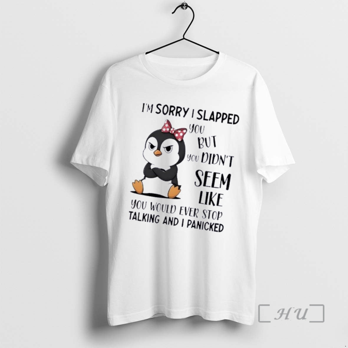 Officials Penguins Im Sorry I Slapped You But It Seemed Like Youd Never Stop Talking T-Shirts, Hoodie, Sweatshirt