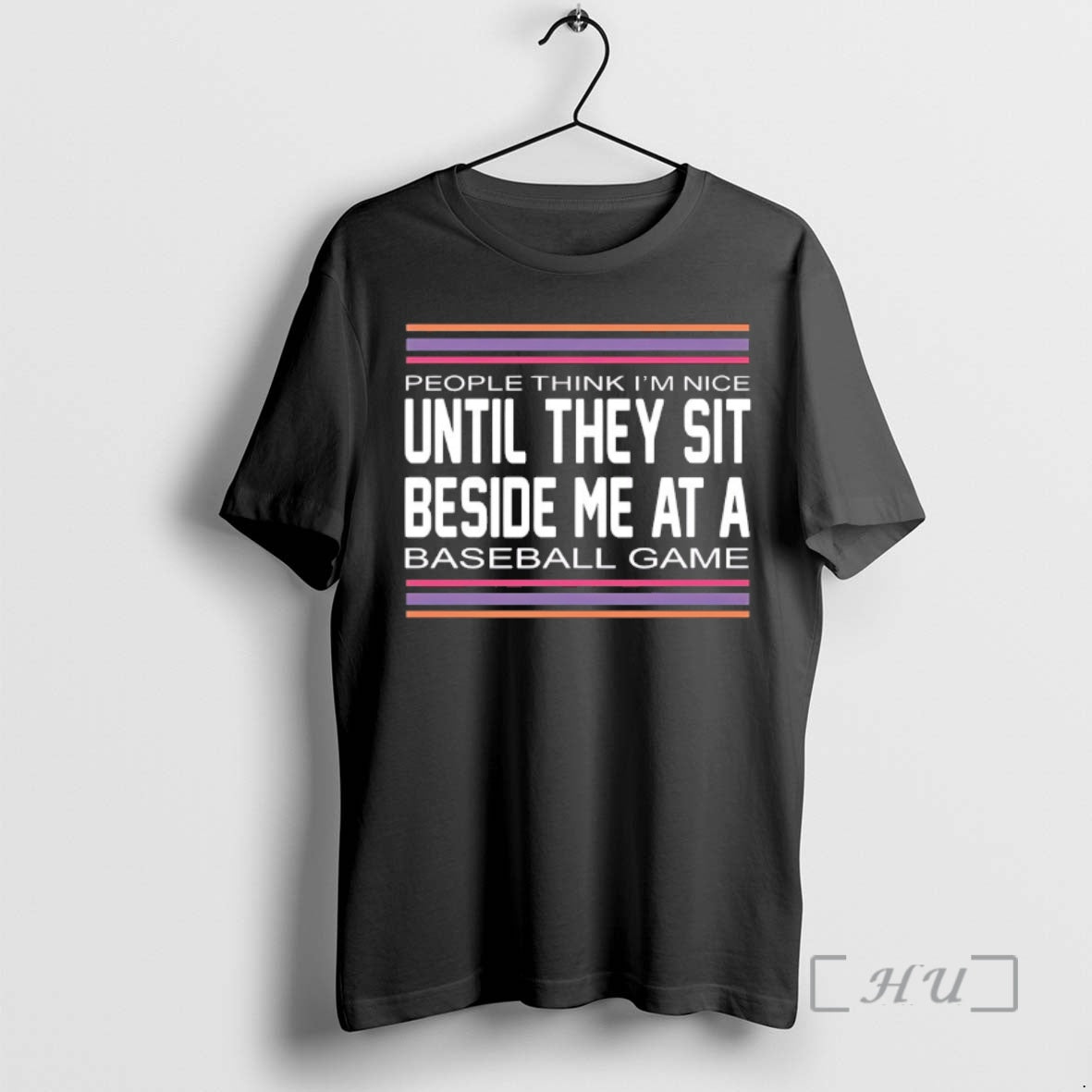 Officials People Think Im Nice Until They Sit Beside Me At A Baseball Game Premium T-Shirts, Hoodie, Sweatshirt