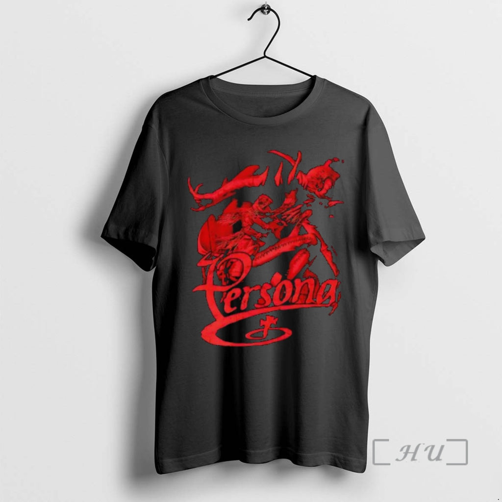 Officials Persona Arsene Protagonist Red Silhouette Gothic Anime Design