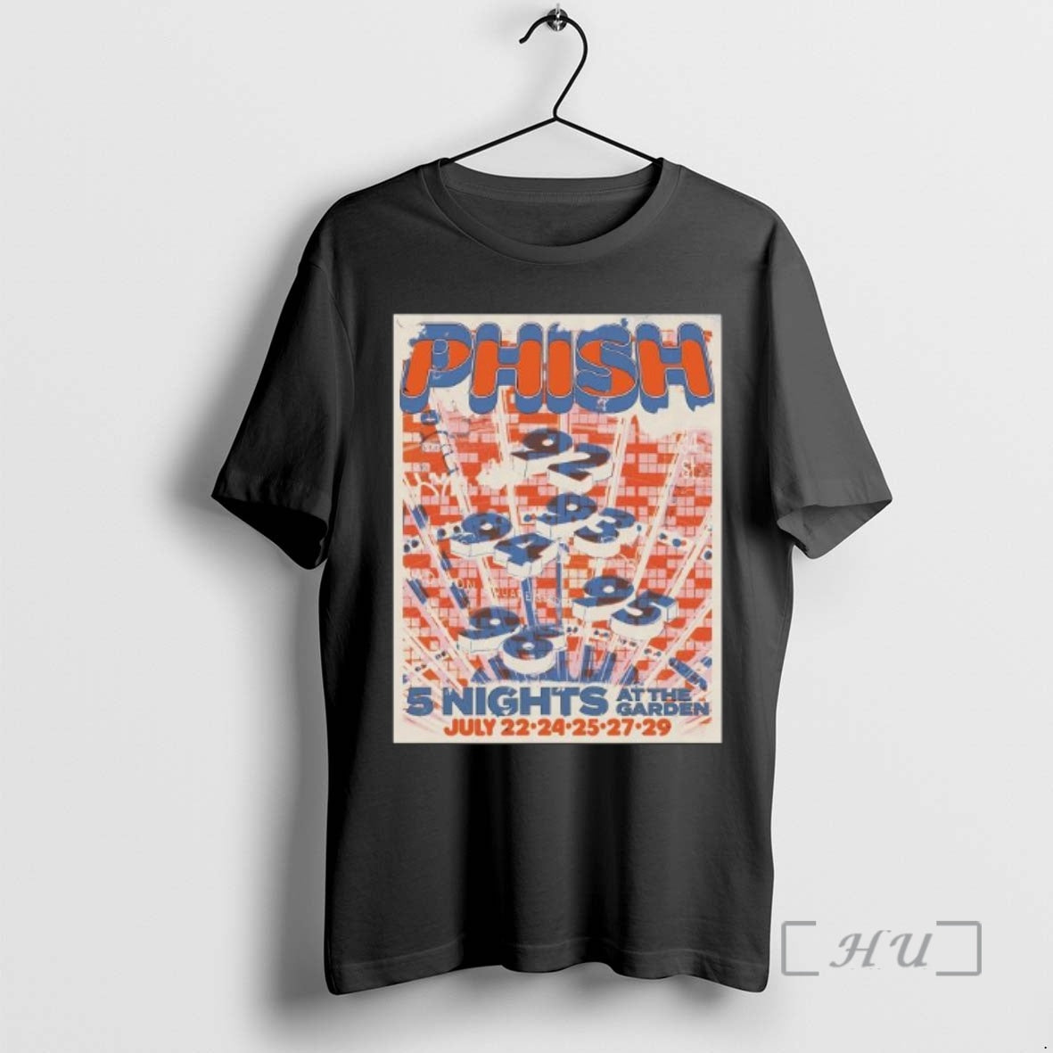 Officials Phish 5 Nights At The Garden From July 22 To 29 2026 New York T-Shirts, Hoodie, Sweatshirt | HypeDripTees.com
