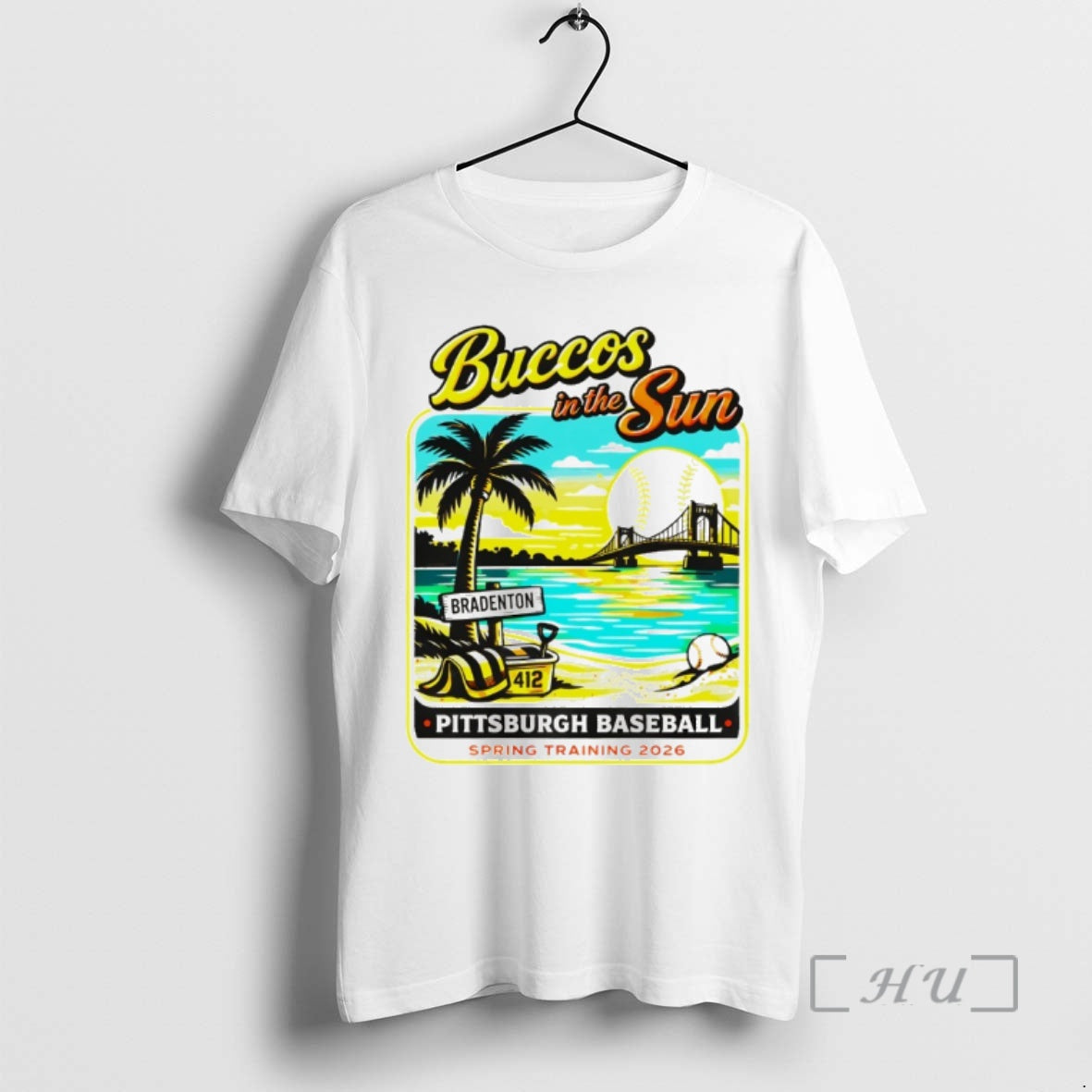Officials Pittsburgh Pirates Baseball Buccos In The Sun Pittsburgh Baseball Spring Training 2026 Premium T-Shirts,...