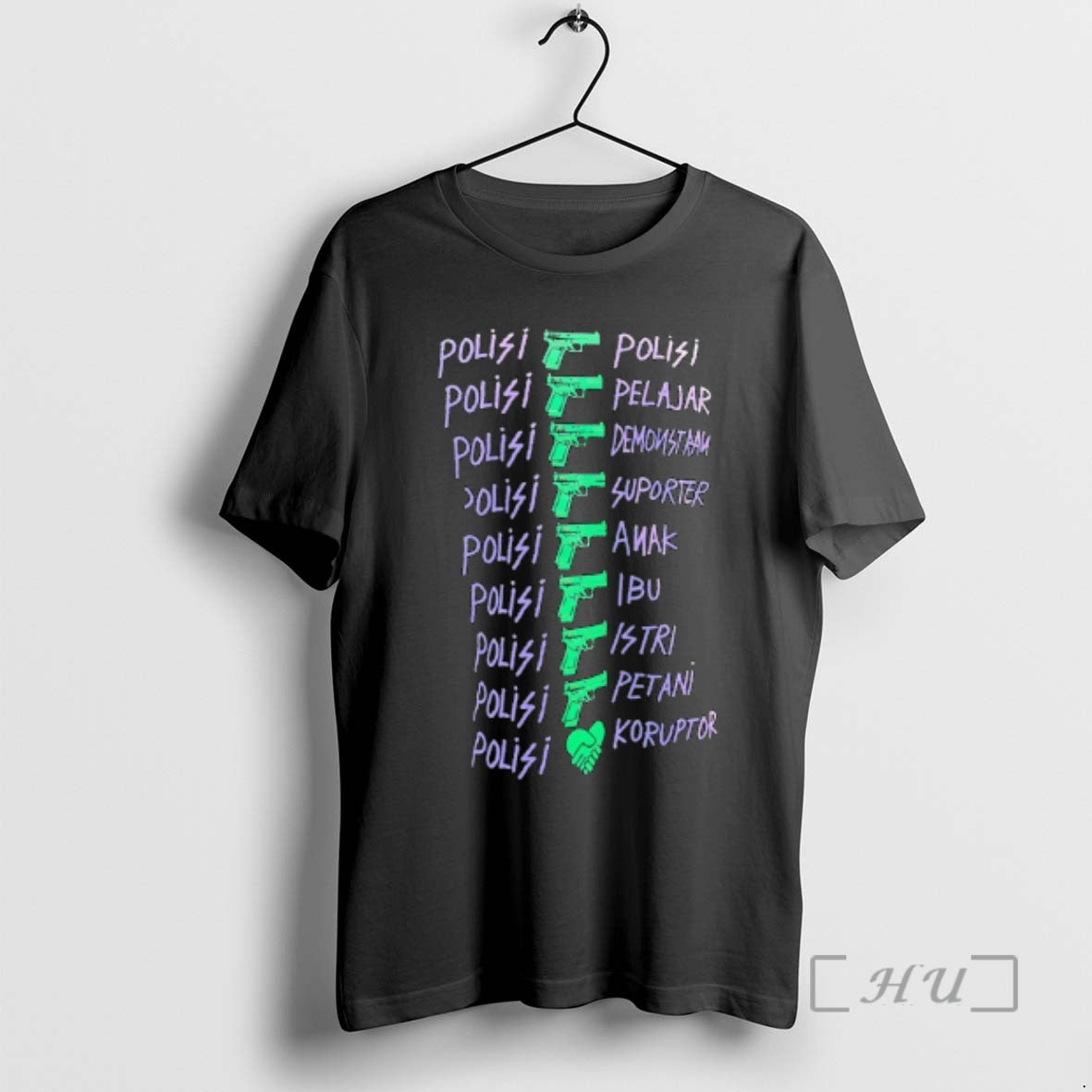 Officials Polisi Pelajar Demoustaan Suporter Anak Ibu Istri Petani Koruptor T-Shirts, Hoodie, Sweatshirt | HypeDripTees.com