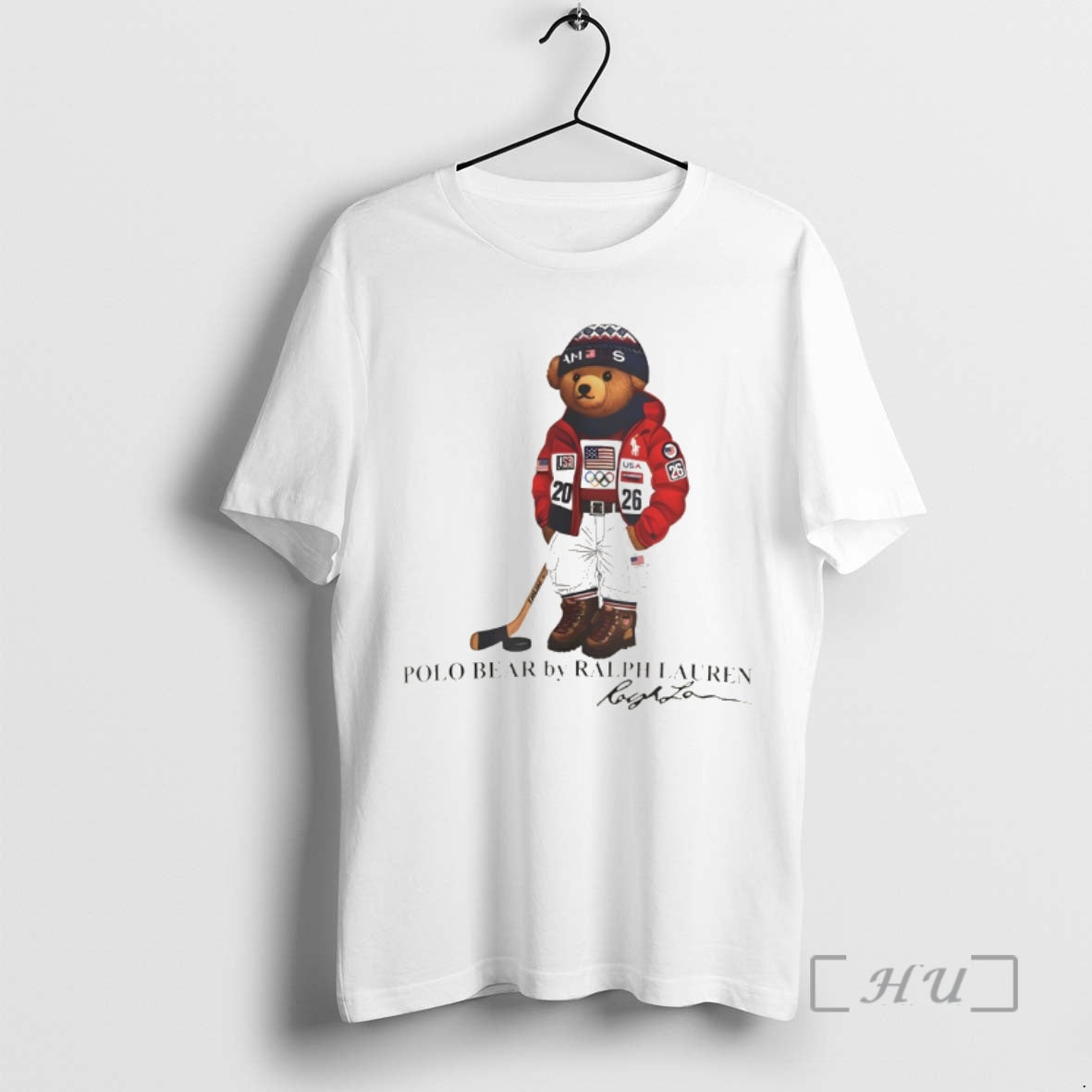 Officials Polo Bear Usa Hockey By Ralph Lauren Olympic 2026 T-Shirts, Hoodie, Sweatshirt | HypeDripTees.com