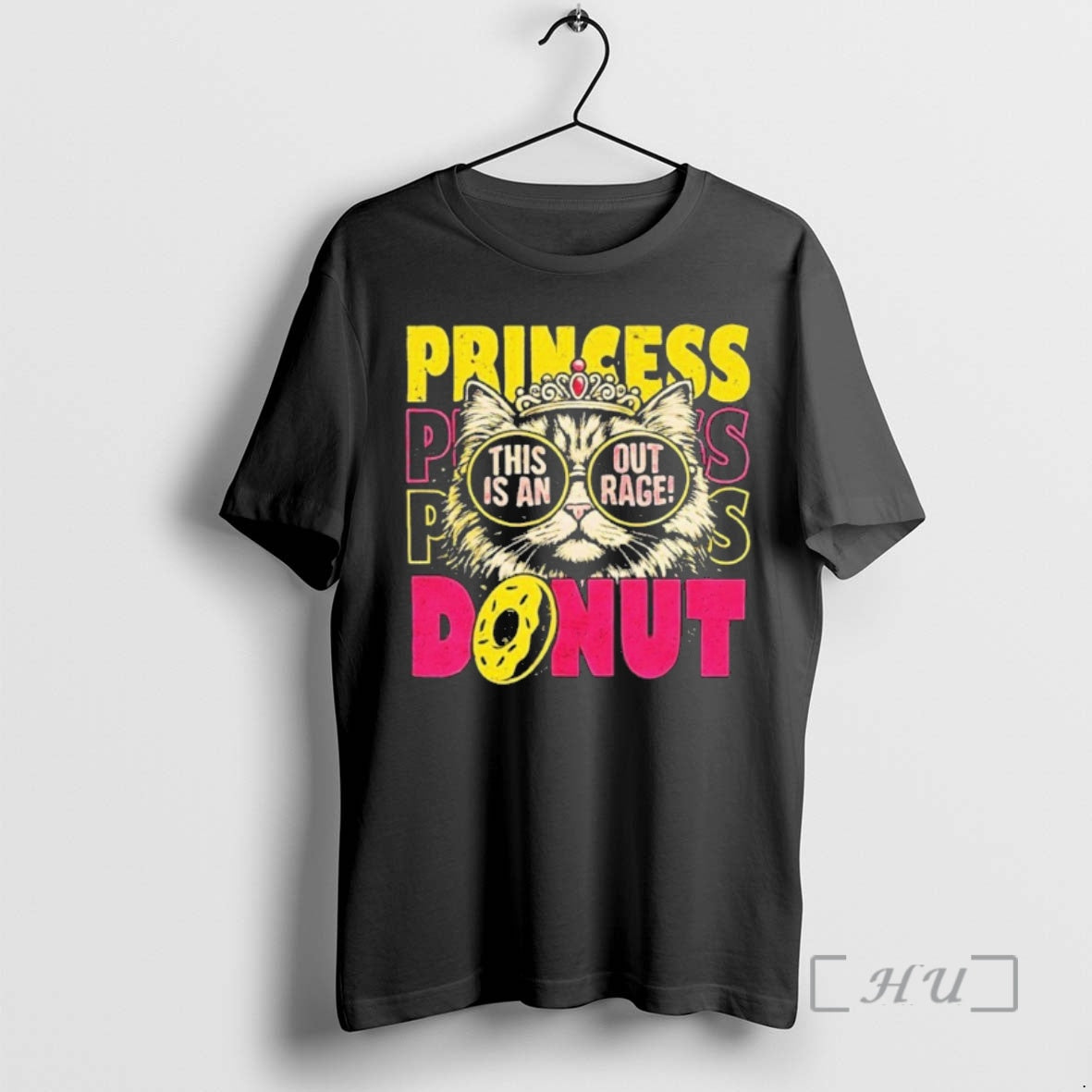 Officials Princess Cat Outrage Goddammit Donut T-Shirts, Hoodie, Sweatshirt | HypeDripTees.com