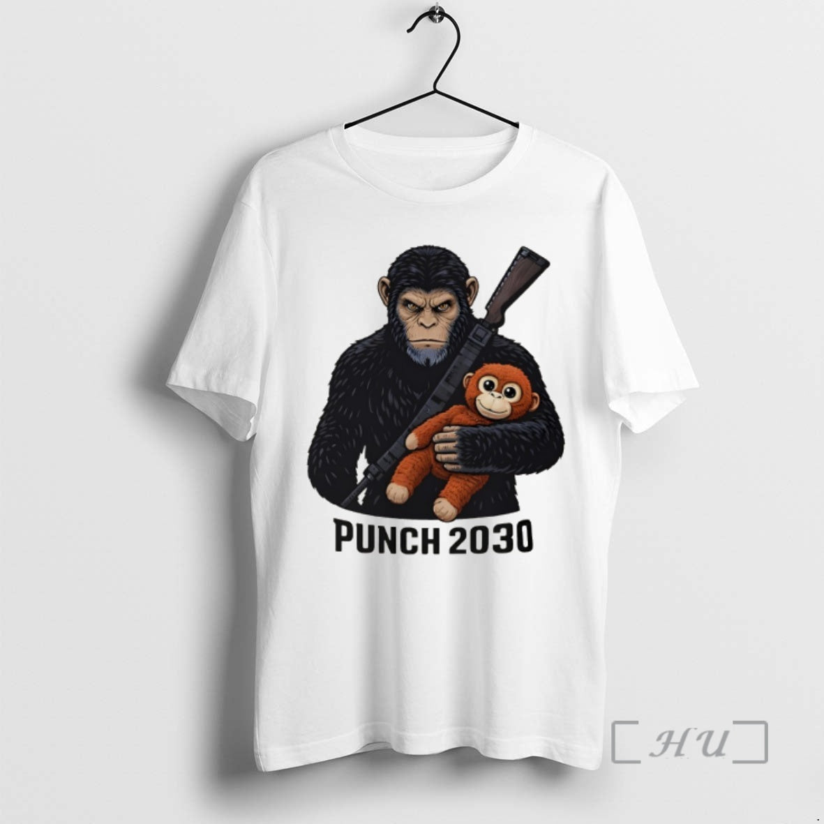 Officials Punch 2030 Warrior Monkey T-Shirts, Hoodie, Sweatshirt | HypeDripTees.com