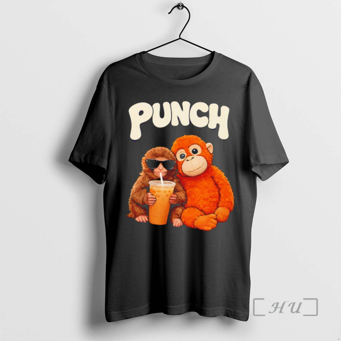 Officials Punch Monkey Cool Baby Macaque And Plushie T-Shirts, Hoodie, Sweatshirt | HypeDripTees.com