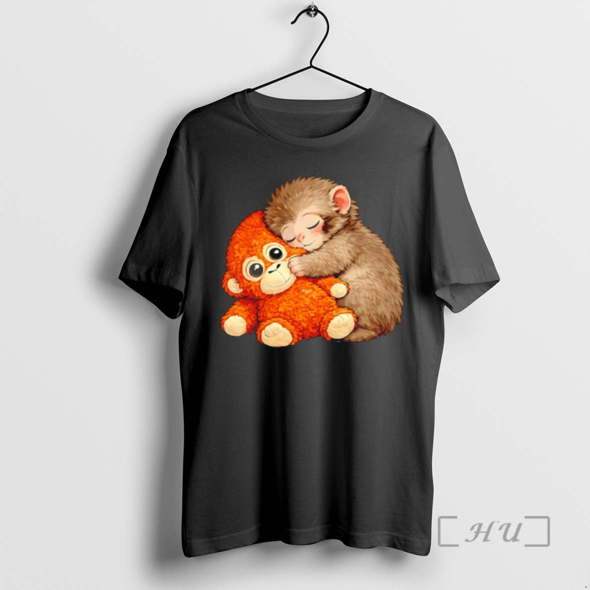 Officials Punch The Monkey Cuddling Plush Toy T-Shirts, Hoodie, Sweatshirt | HypeDripTees.com