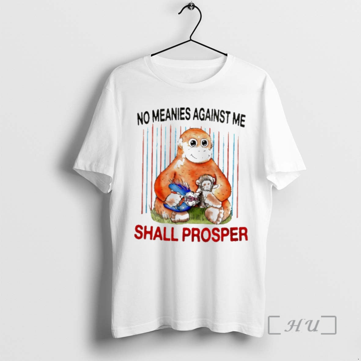 Officials Punch Monkey No Meanies Against Me Shall Prosper T-Shirts, Hoodie, Sweatshirt | HypeDripTees.com