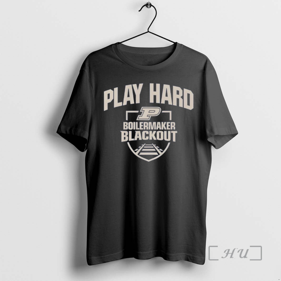 Officials Purdue Boilermakers Basketball Blackout Play Hard Boilermaker Blackout T-Shirts, Hoodie, Sweatshirt
