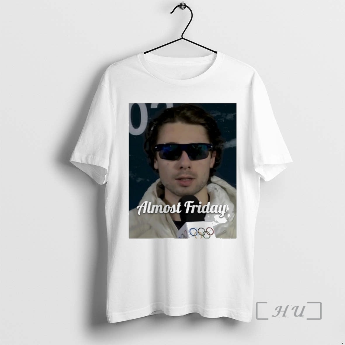 Officials Quinn Hughes Almost Friday Photo T-Shirts, Hoodie, Sweatshirt | HypeDripTees.com