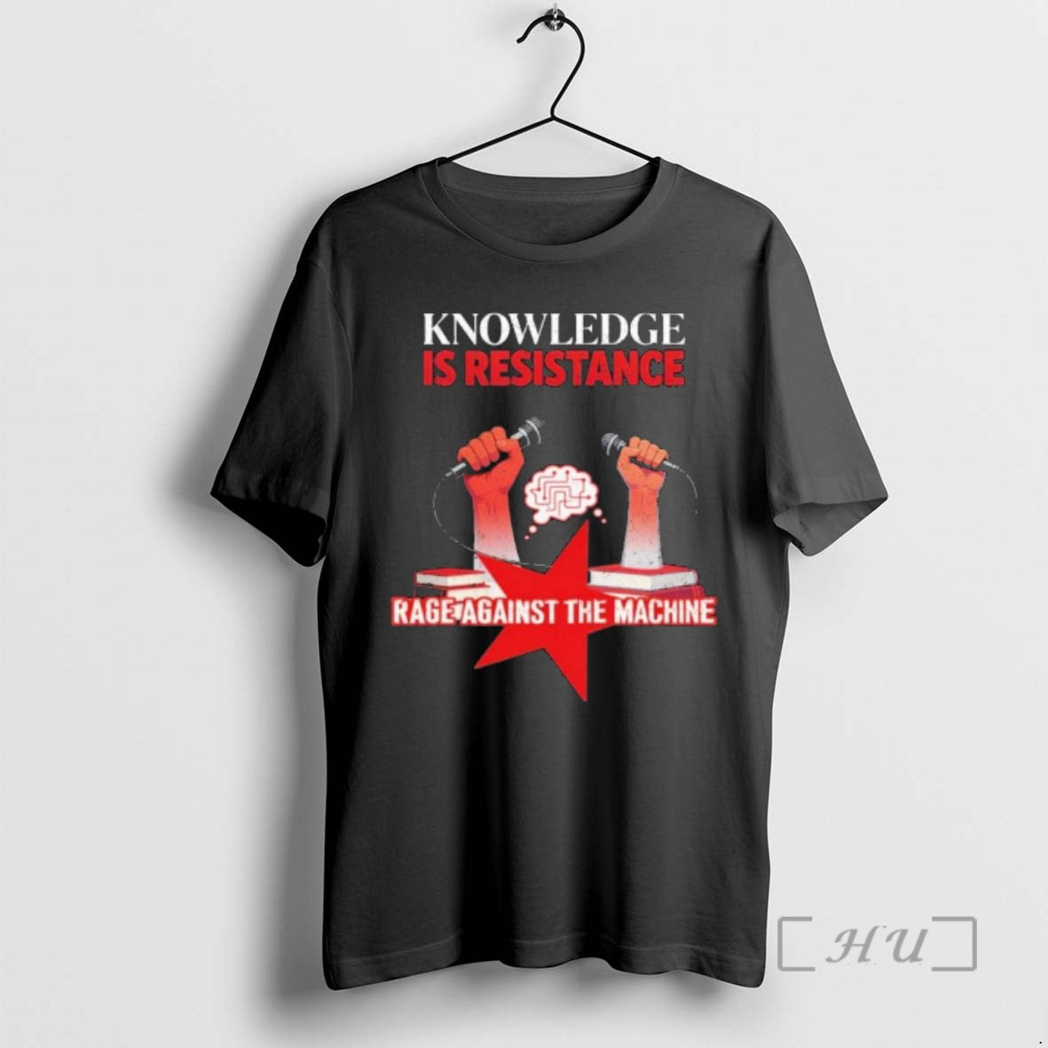 Officials Rage Against The Machine Knowledge Is Resistance T-Shirts, Hoodie, Sweatshirt | HypeDripTees.com
