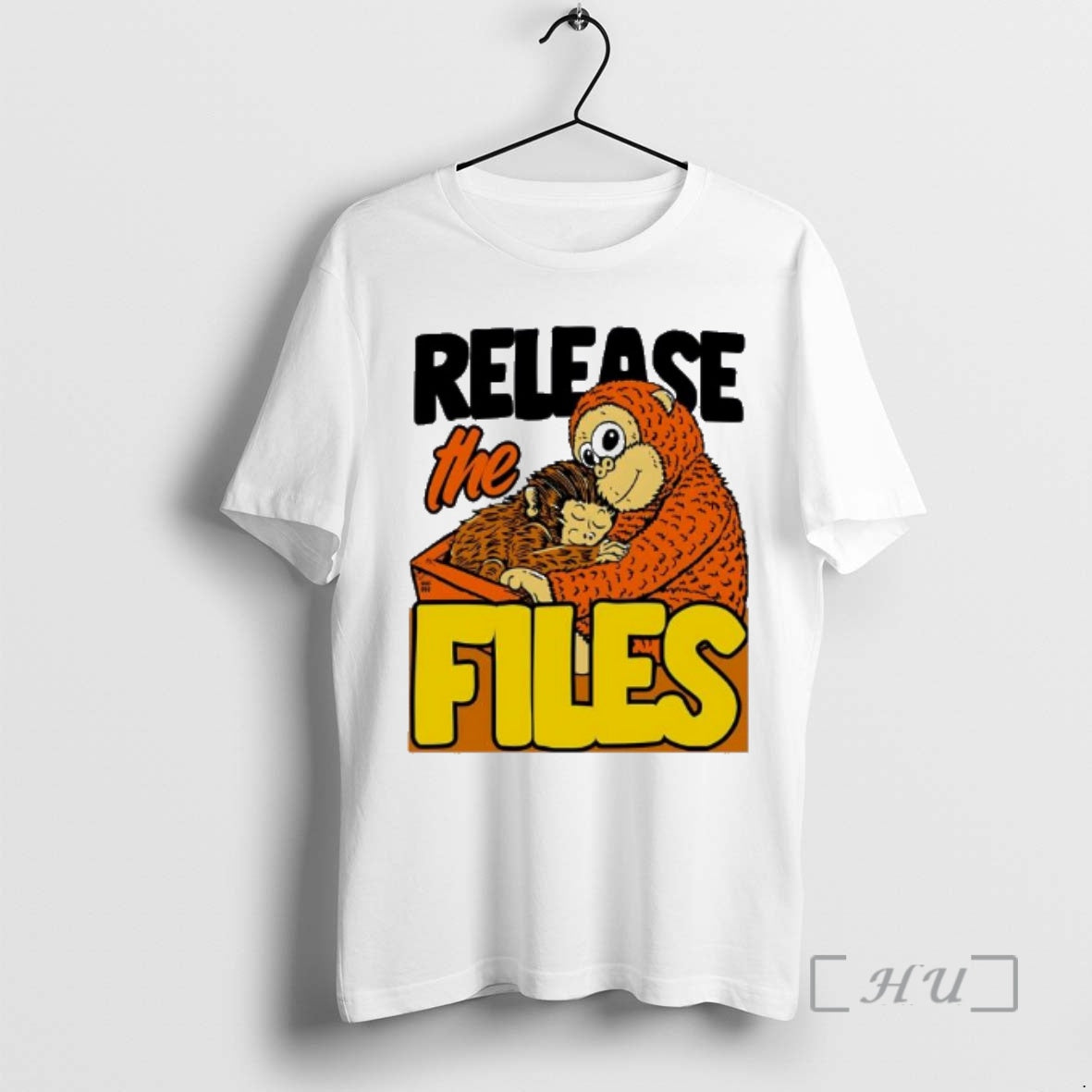 Officials Release The Files Mother And Baby Monkey T-Shirts, Hoodie, Sweatshirt | HypeDripTees.com