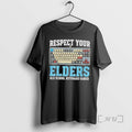 Officials Respect Your Elders Old School Keyboard Gamer Gift