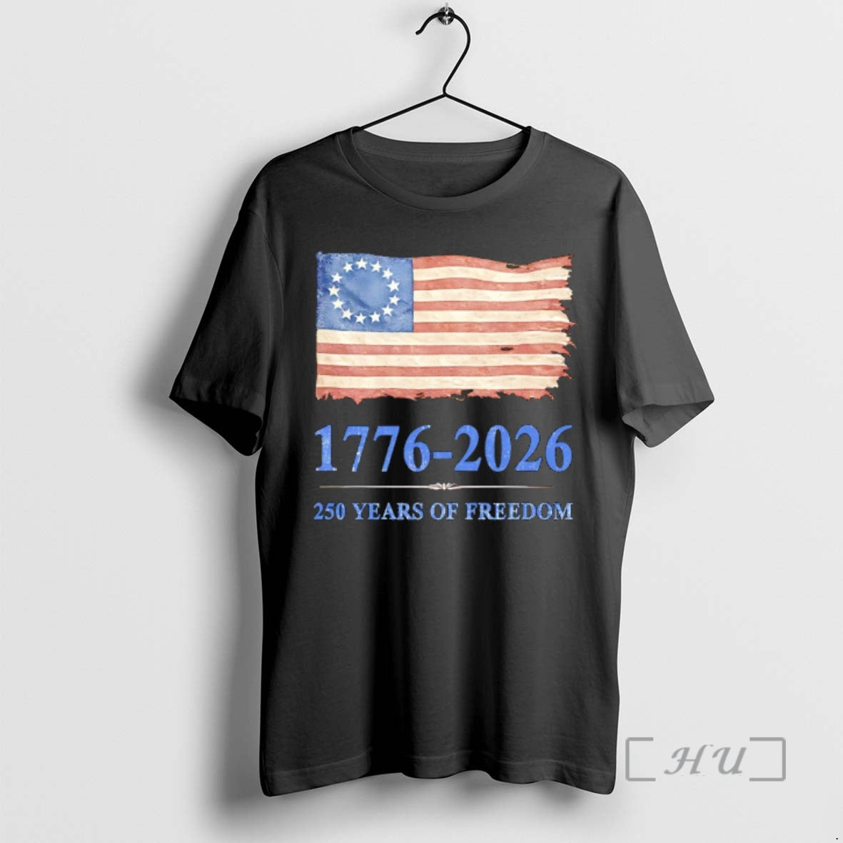 Officials Revolutionary Flag 250 Years Of Freedom 1776 2026 T-Shirts, Hoodie, Sweatshirt | HypeDripTees.com