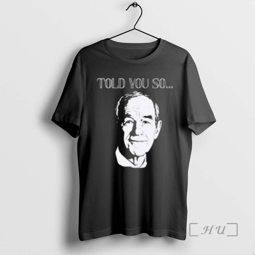 Officials Ron Paul Told You So