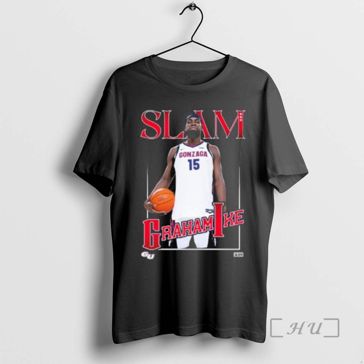 Officials Slam Graham Ike Gonzaga Bulldogs T-Shirts, Hoodie, Sweatshirt | HypeDripTees.com