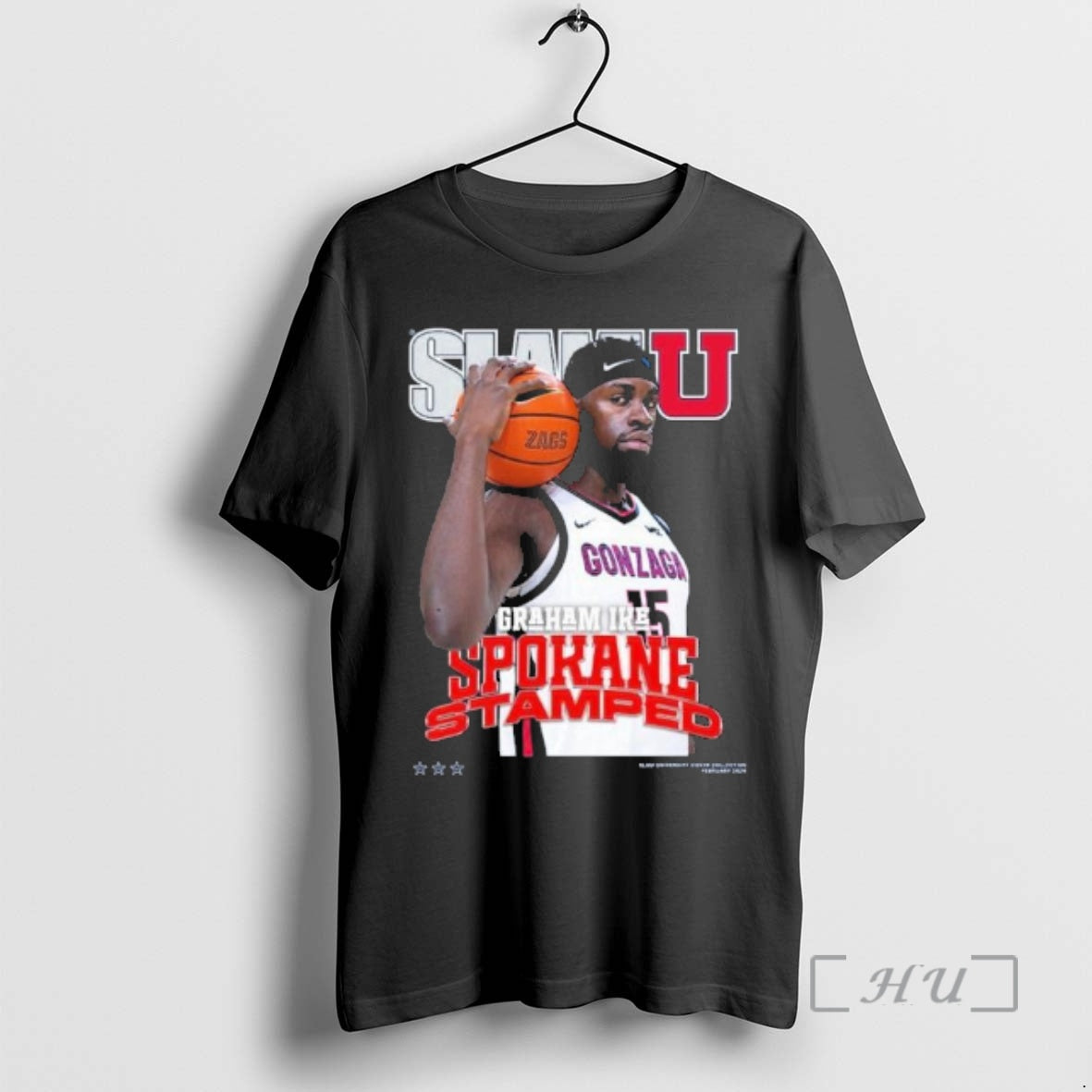 Officials Slam Graham Ike Spokane Stamped T-Shirts, Hoodie, Sweatshirt | HypeDripTees.com