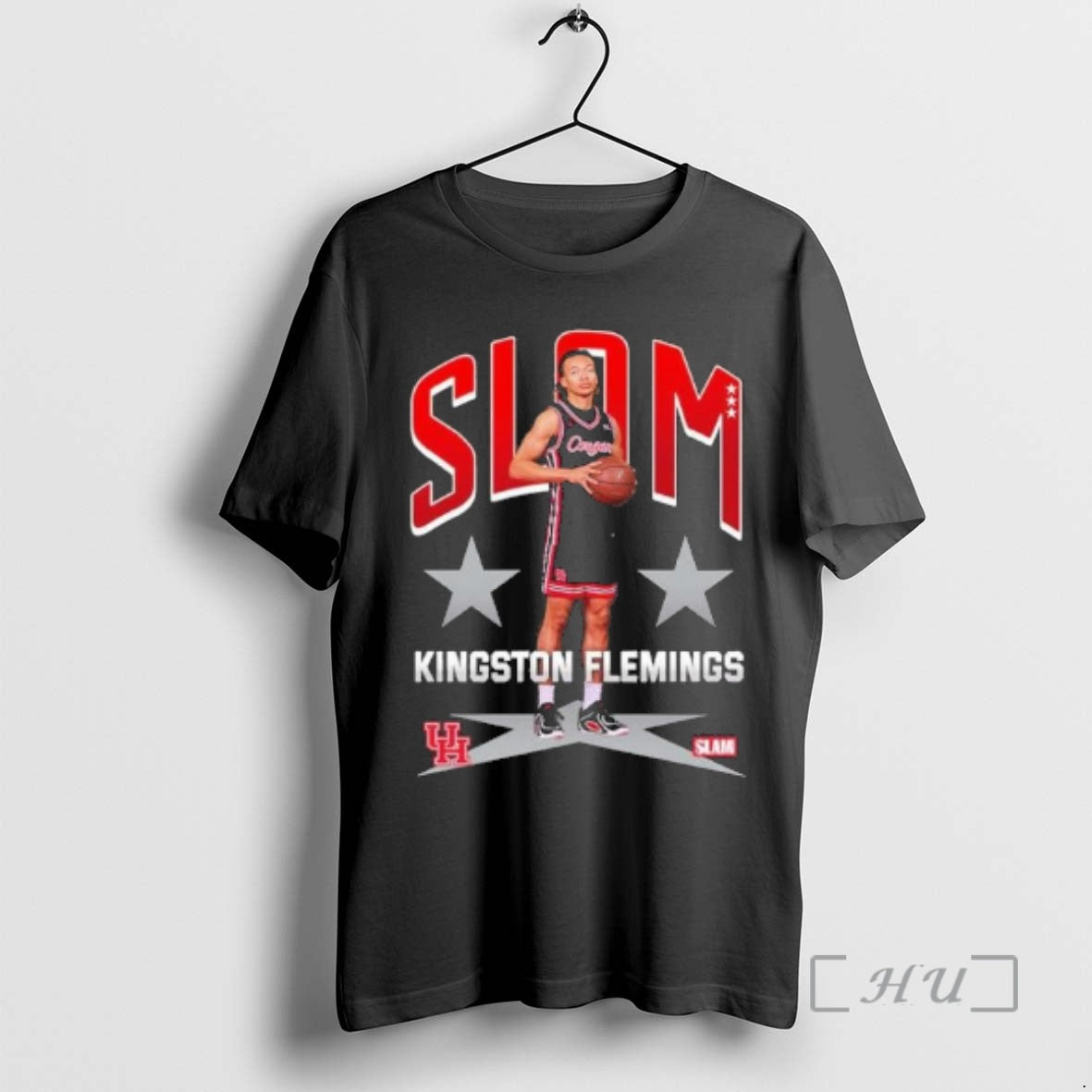 Officials Slam Houston Mens Basketball Kingston Flemings Remix T-Shirts, Hoodie, Sweatshirt | HypeDripTees.com