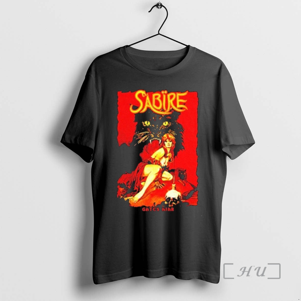 Officials Sabire Gates Ajar Cat T-Shirts, Hoodie, Sweatshirt | HypeDripTees.com