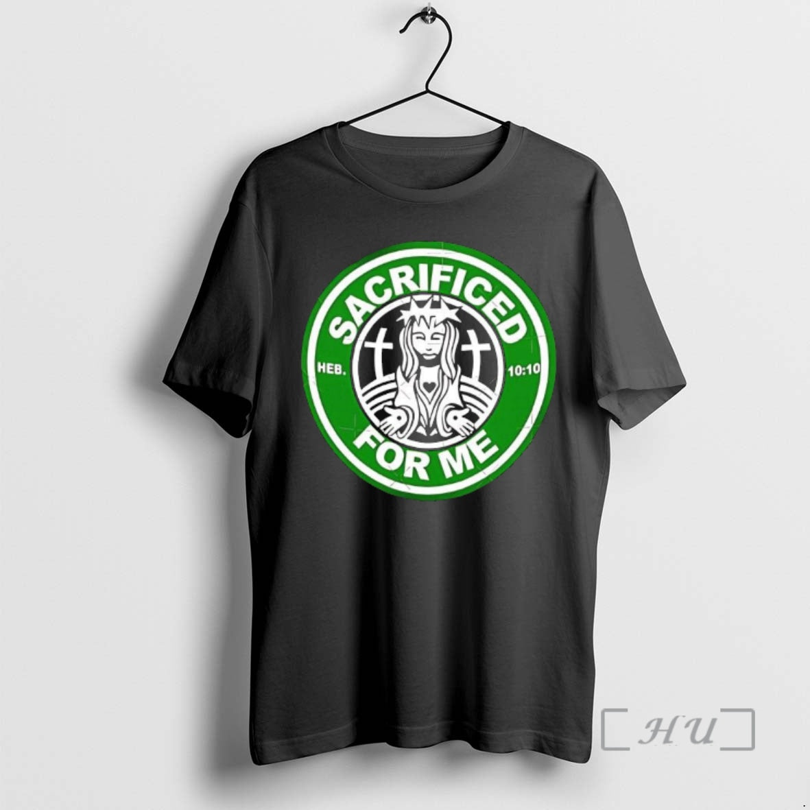 Officials Sacrificed For Me Jesus Heb 10 10 Parody Logo T-Shirts, Hoodie, Sweatshirt | HypeDripTees.com