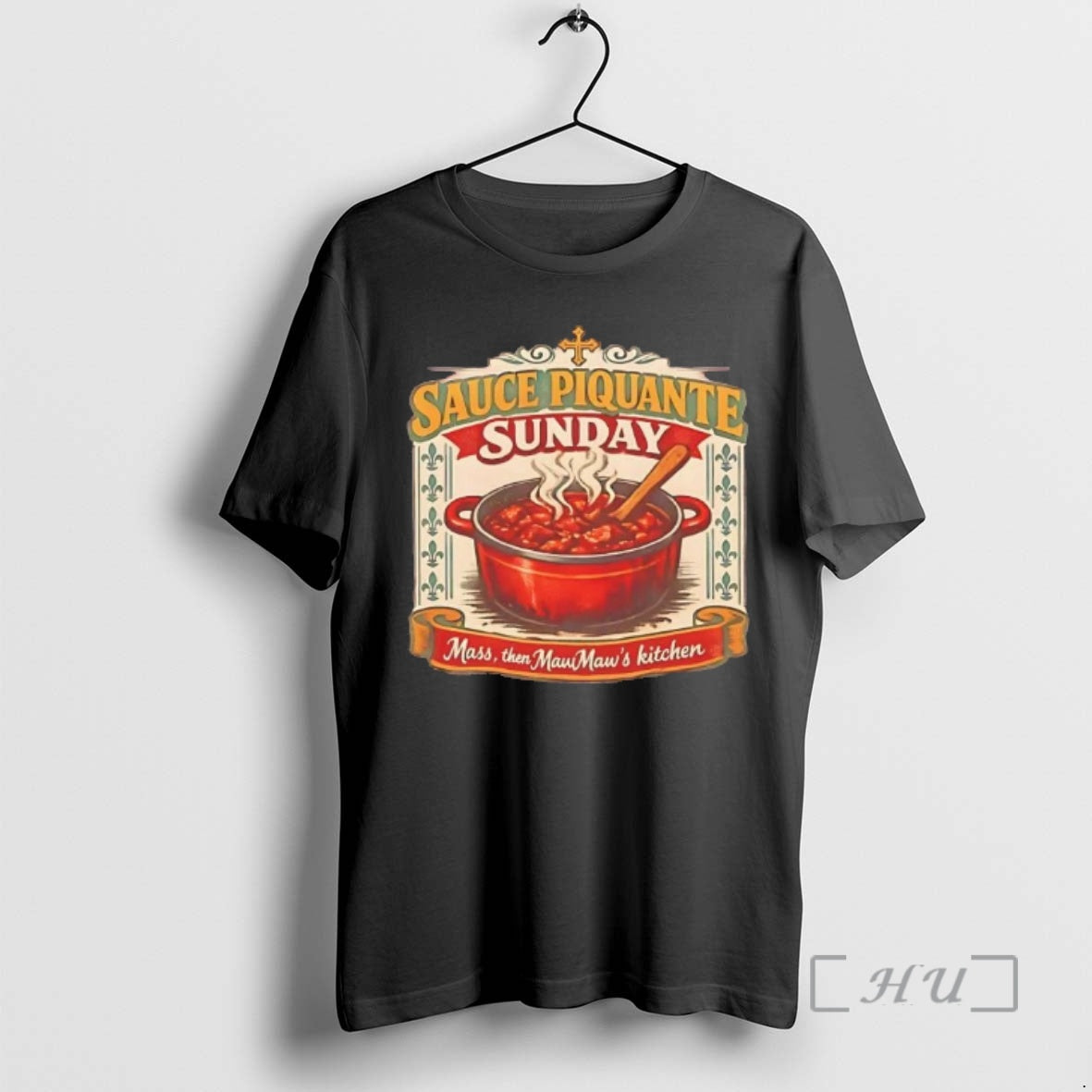Officials Sauce Piquante Sunday Mass Then Mawmaws Kitchen T-Shirts, Hoodie, Sweatshirt | HypeDripTees.com