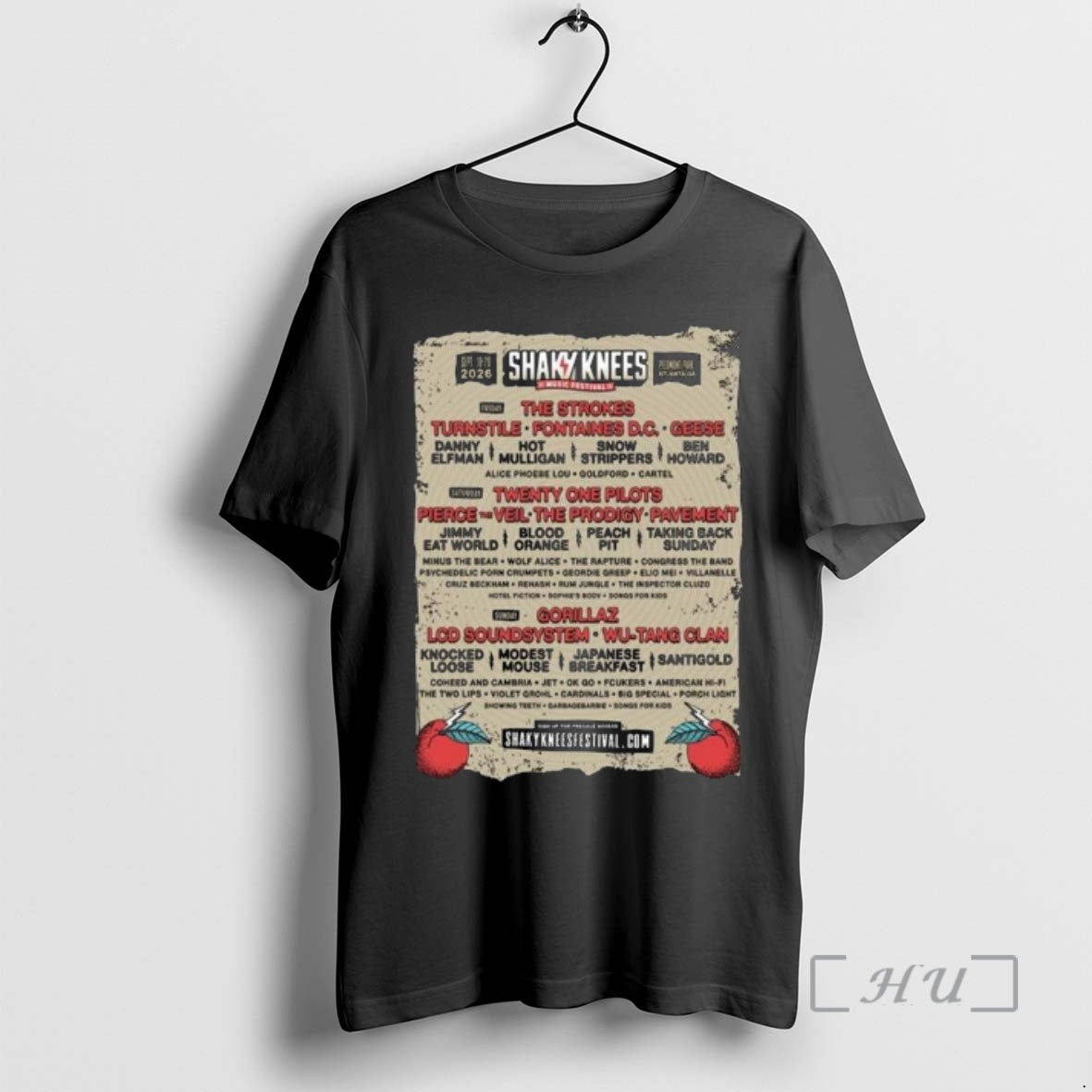 Officials Shaky Knees Music Festival Full Lineup At Piedmont Park Atlanta Ga On September 13 T-Shirts, Hoodie, Sweatshirt