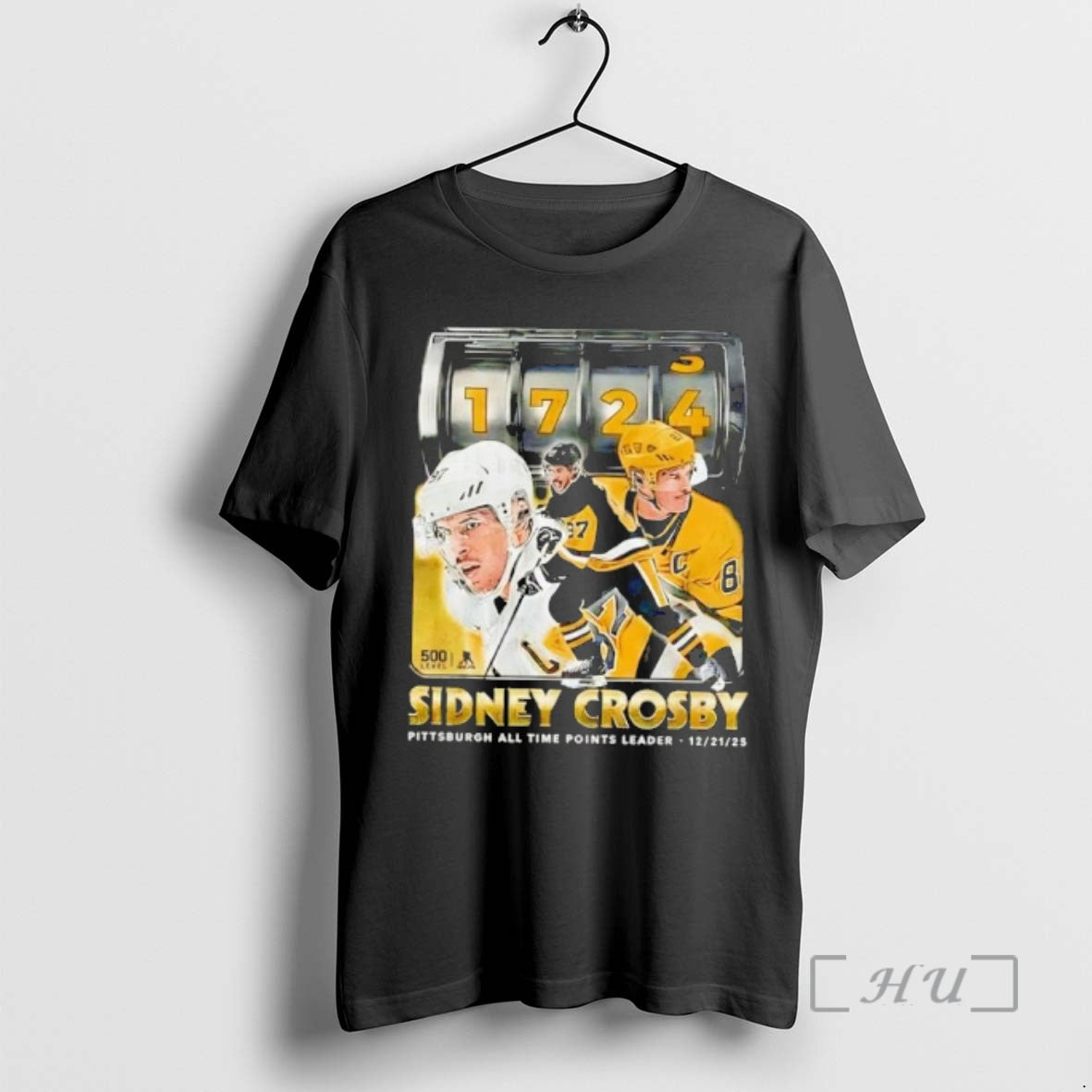 Officials Sidney Crosby Pittsburgh All Time Points Leader 1724 T-Shirts, Hoodie, Sweatshirt | HypeDripTees.com