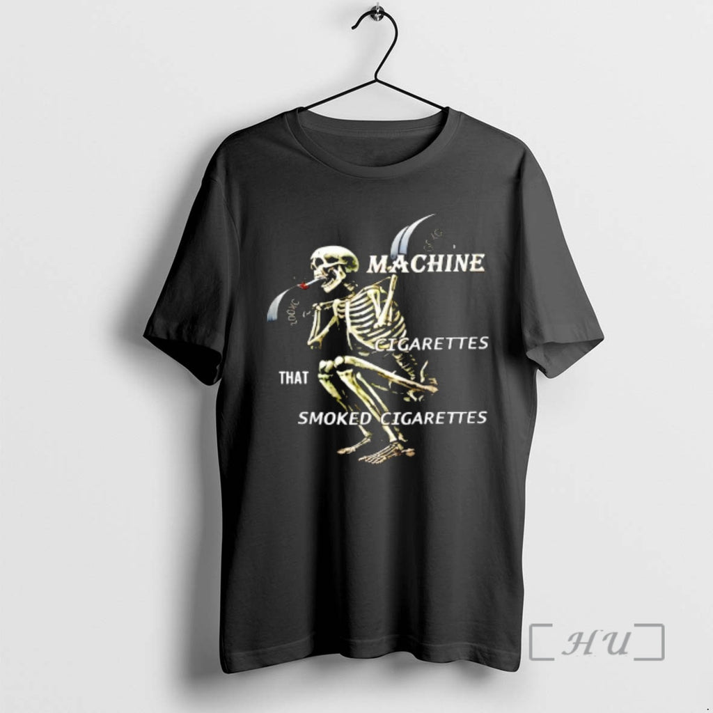 Officials Skeleton Machine Cigarettes That Smoked Cigarettes
