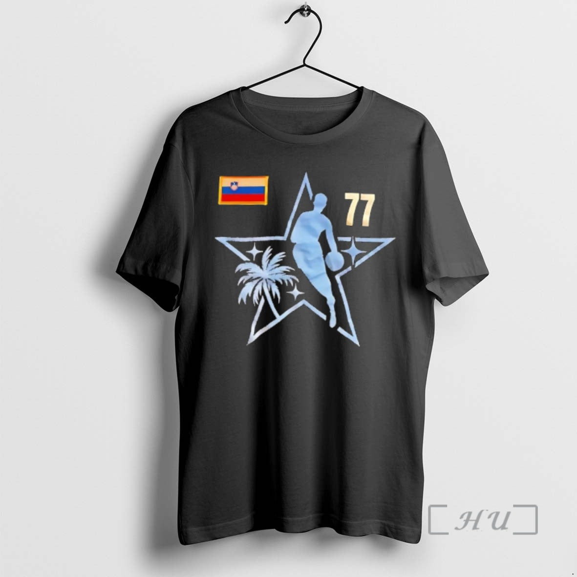 Officials Slovenia Flag Number 77 Luka Doncic Dallas Basketball Star T-Shirts, Hoodie, Sweatshirt | HypeDripTees.com