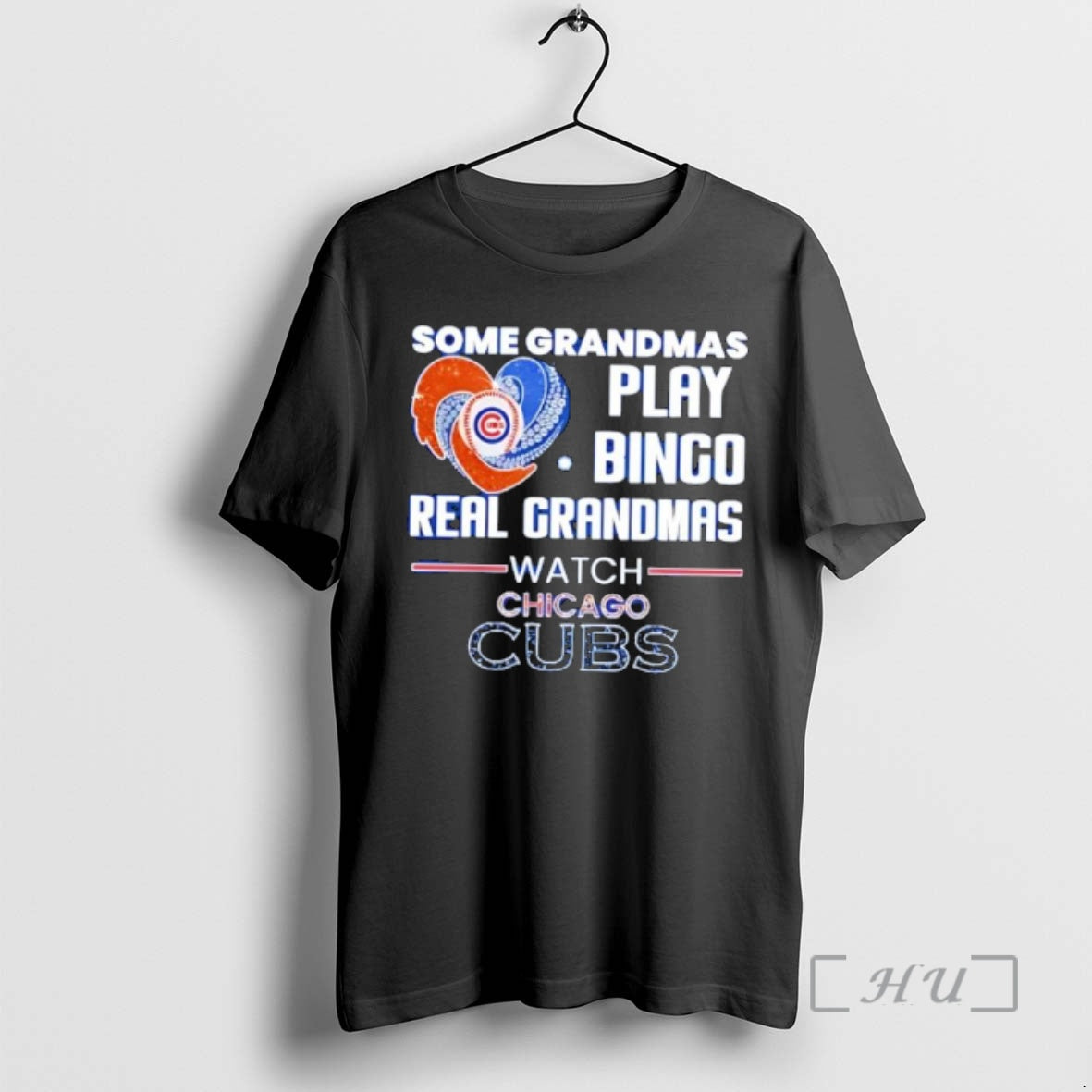 Officials Some Grandmas Play Bingo Real Grandmas Watch Chicago Cubs T-Shirts, Hoodie, Sweatshirt | HypeDripTees.com